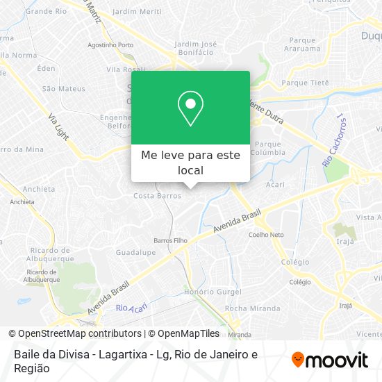 Baile da Divisa - Lagartixa - Lg mapa