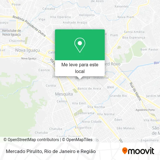 Mercado Pirulito mapa