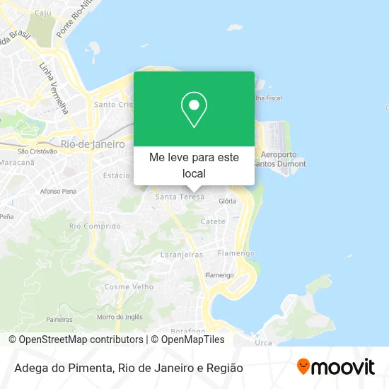 Adega do Pimenta mapa