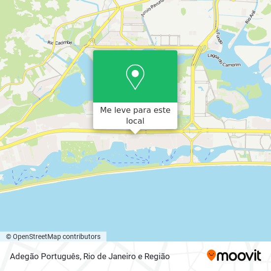 Adegão Português mapa