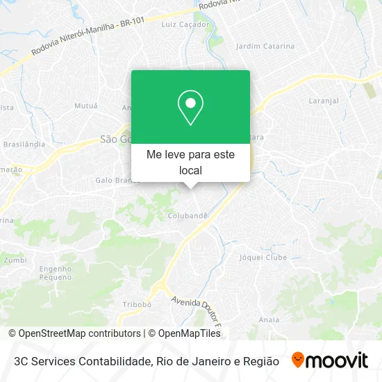 3C Services Contabilidade mapa
