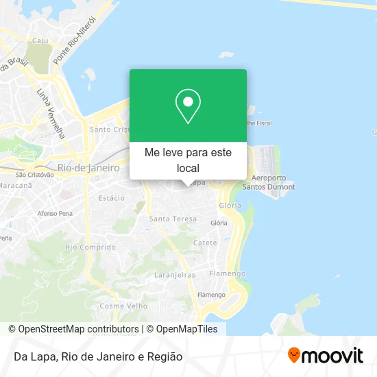 Da Lapa mapa
