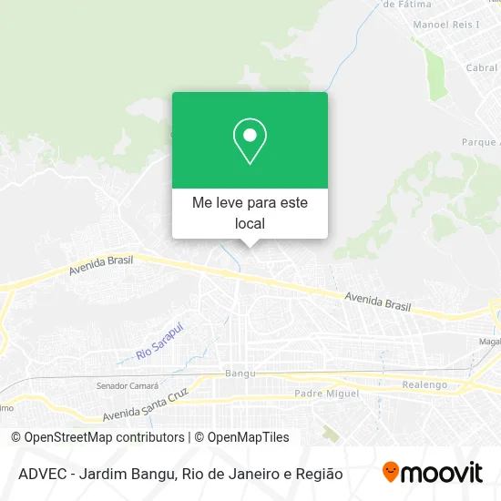 ADVEC - Jardim Bangu mapa