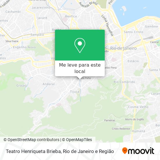 Teatro Henriqueta Brieba mapa