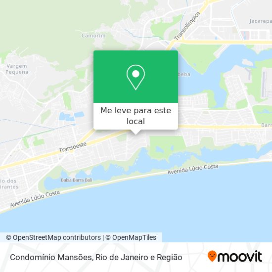 Condomínio Mansões mapa