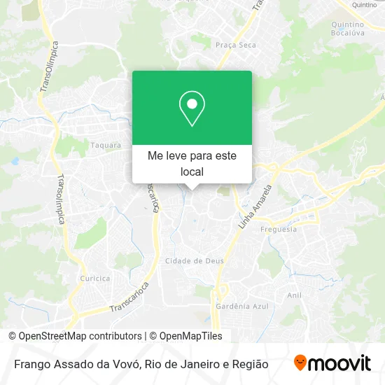 Frango Assado da Vovó mapa