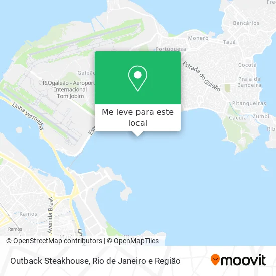 Outback Steakhouse mapa