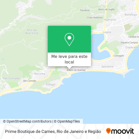 Prime Boutique de Carnes mapa