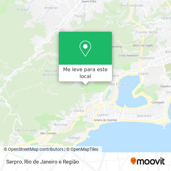 Serpro mapa