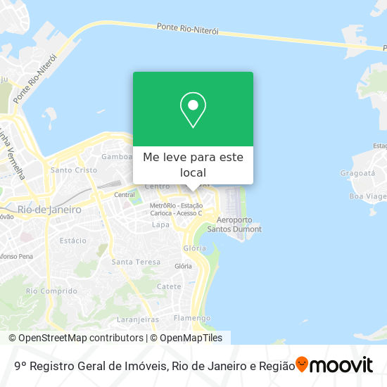 9º  Registro Geral de Imóveis mapa