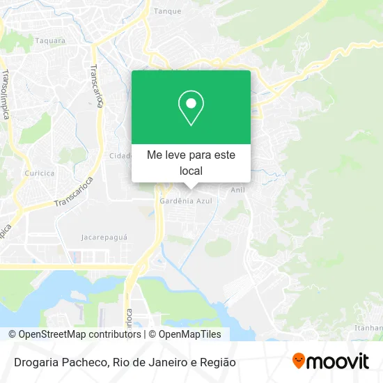 Drogaria Pacheco mapa