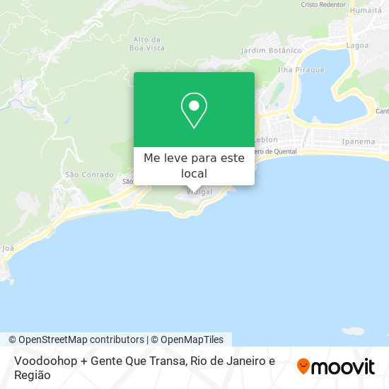 Voodoohop + Gente Que Transa mapa