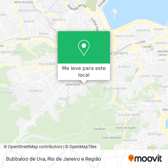 Bubbaloo de Uva mapa