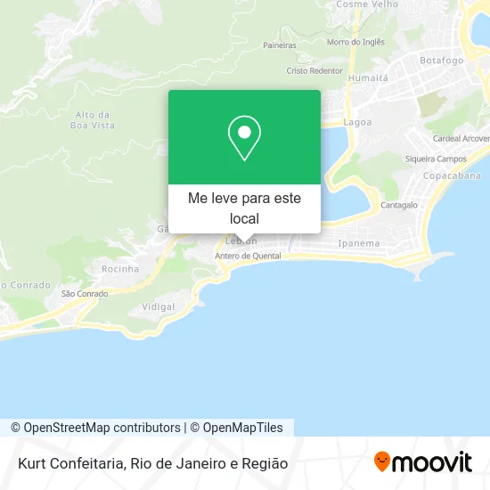 Kurt Confeitaria mapa