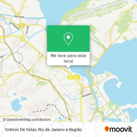 Grêmio De Velas mapa