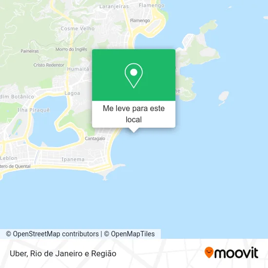 Uber mapa