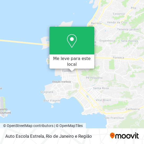 Auto Escola Estrela mapa
