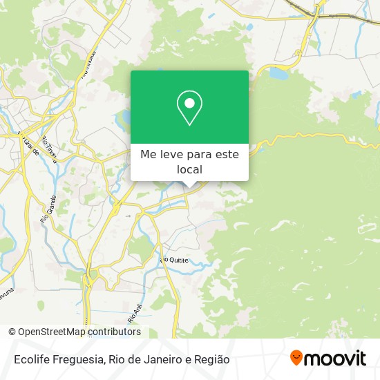 Ecolife Freguesia mapa