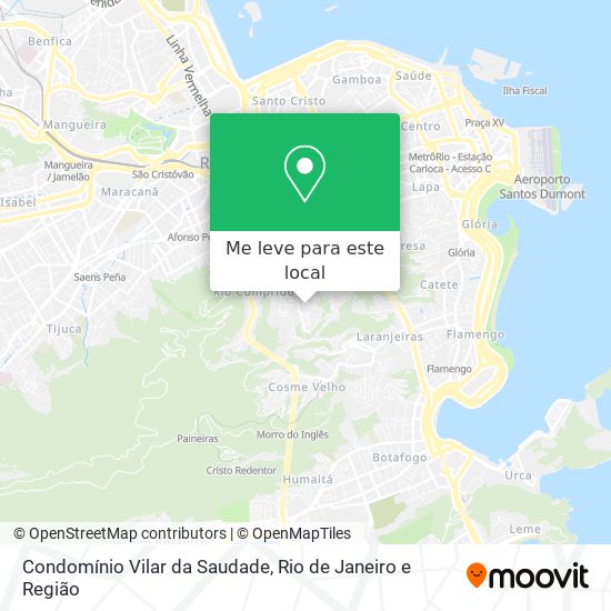 Condomínio Vilar da Saudade mapa