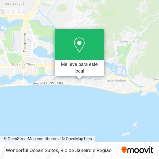 Wonderful Ocean Suites mapa