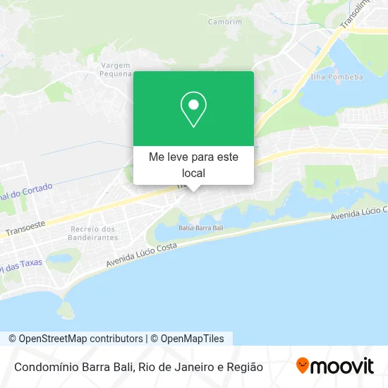 Condomínio Barra Bali mapa