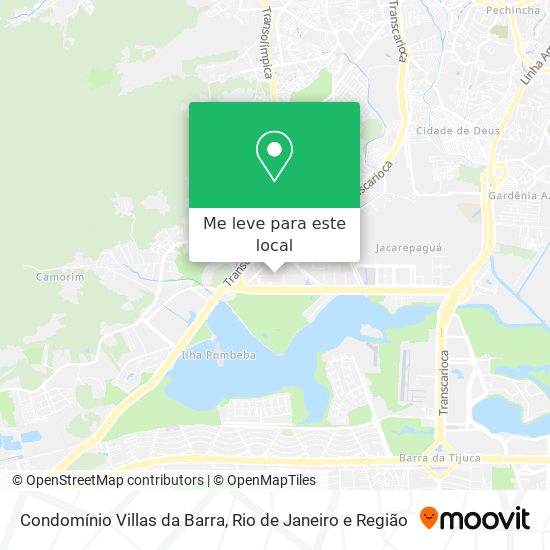 Condomínio Villas da Barra mapa