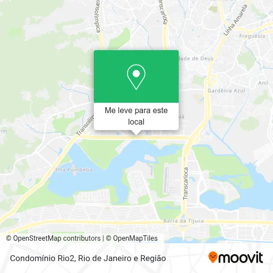 Condomínio Rio2 mapa
