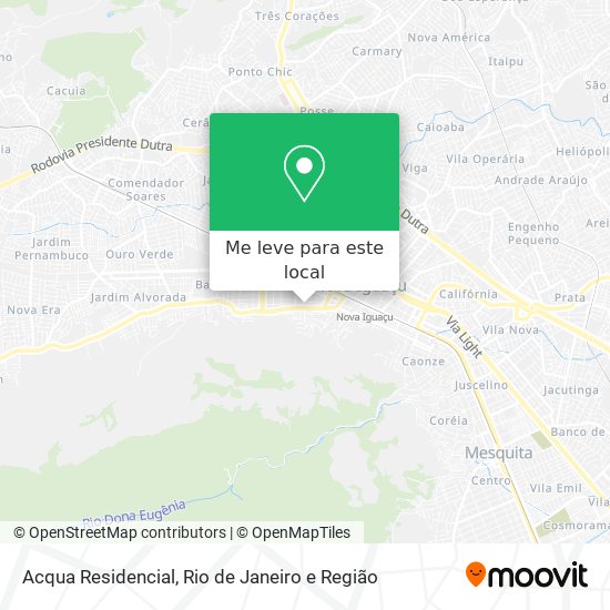 Acqua Residencial mapa