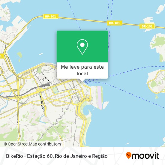 BikeRio - Estação 60 mapa