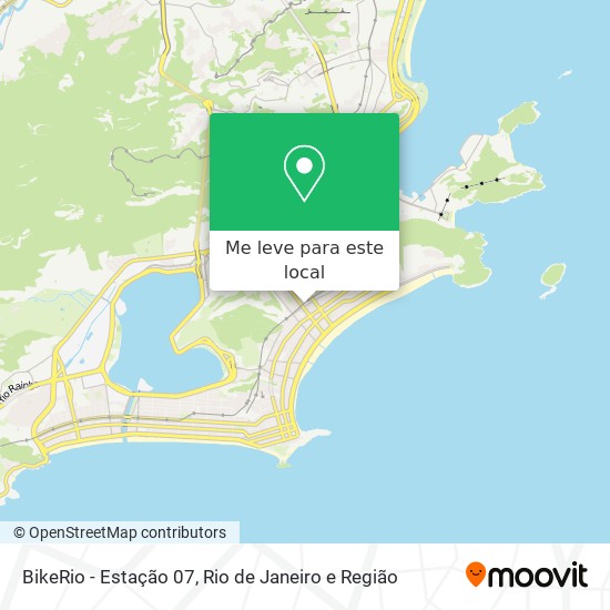 BikeRio - Estação 07 mapa