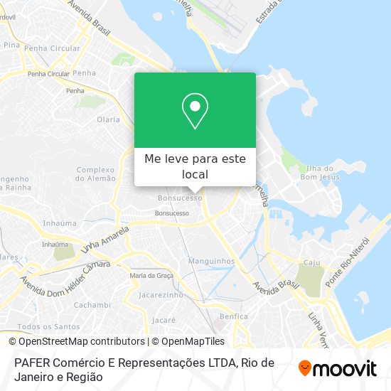 PAFER Comércio E Representações LTDA mapa