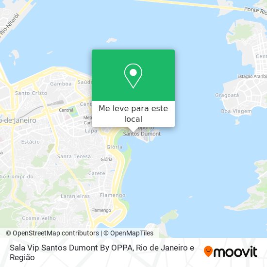 Sala Vip Santos Dumont By OPPA mapa