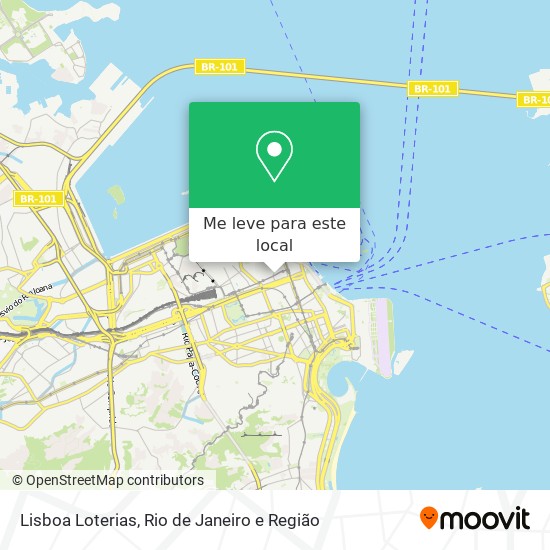 Lisboa Loterias mapa