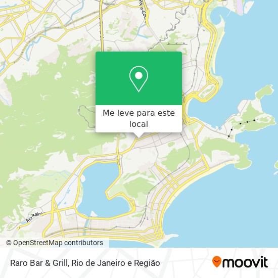 Raro Bar & Grill mapa