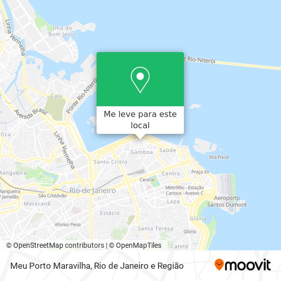 Meu Porto Maravilha mapa
