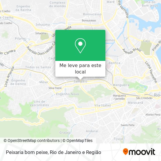 Peixaria bom peixe mapa