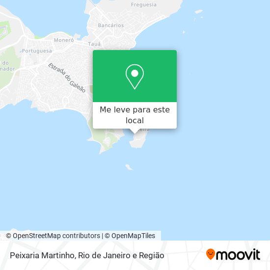 Peixaria Martinho mapa