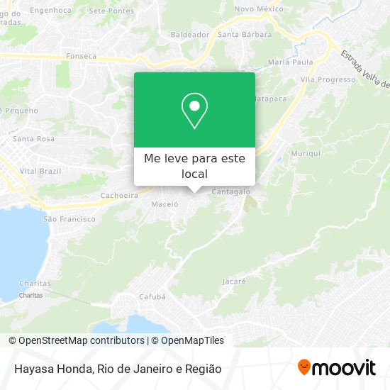 Hayasa Honda mapa