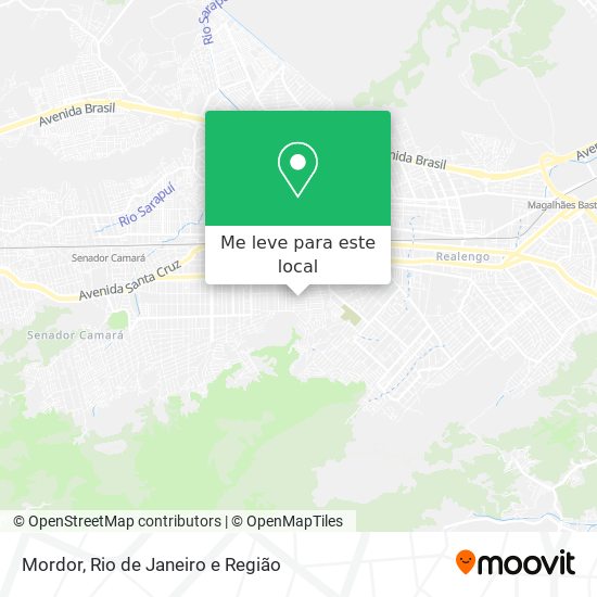 Mordor mapa