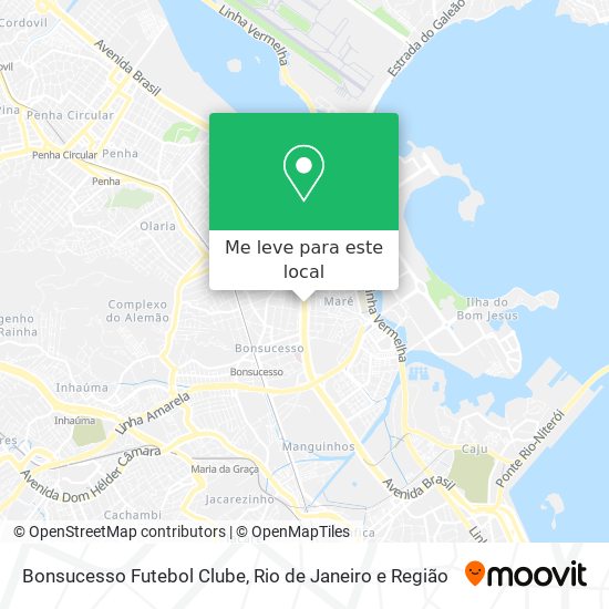 Bonsucesso Futebol Clube mapa