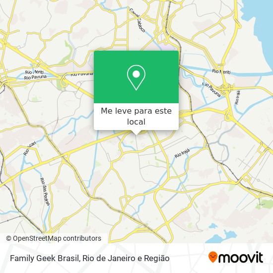 Family Geek Brasil mapa
