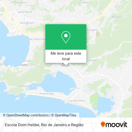 Escola Dom Helder mapa