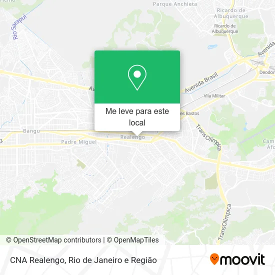 CNA Realengo mapa