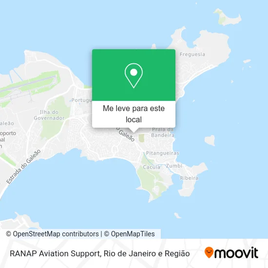 RANAP Aviation Support mapa