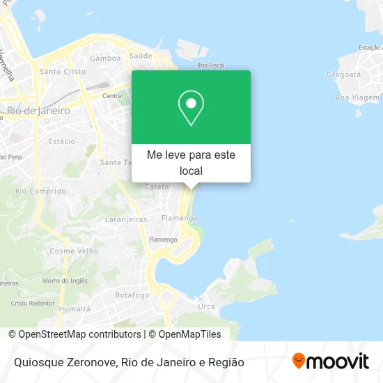 Quiosque Zeronove mapa