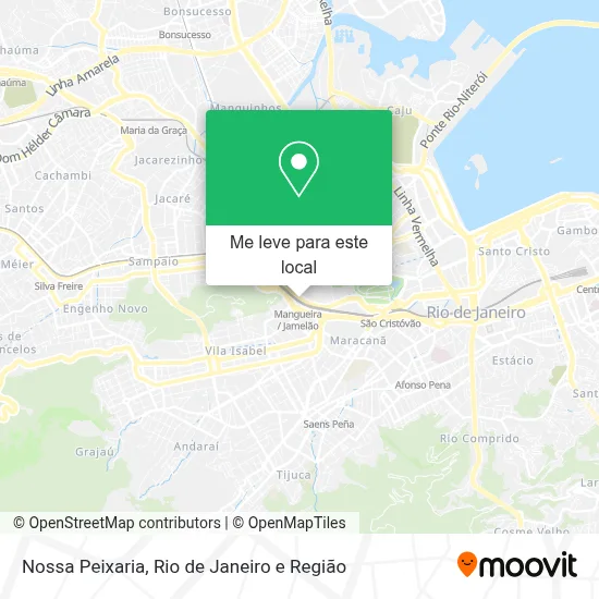 Nossa Peixaria mapa