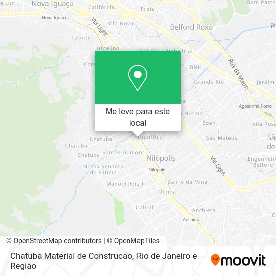 Chatuba Material de Construcao mapa