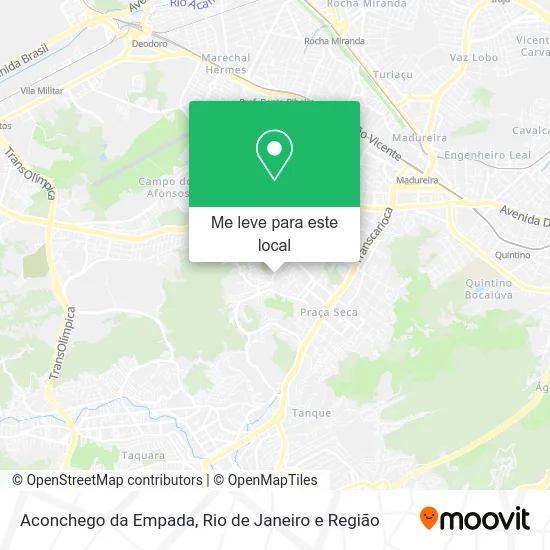 Aconchego da Empada mapa