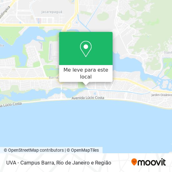 UVA - Campus Barra mapa