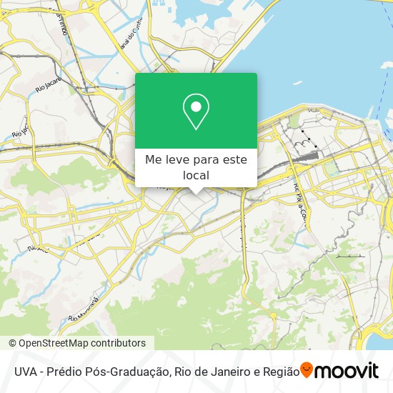 UVA - Prédio Pós-Graduação mapa